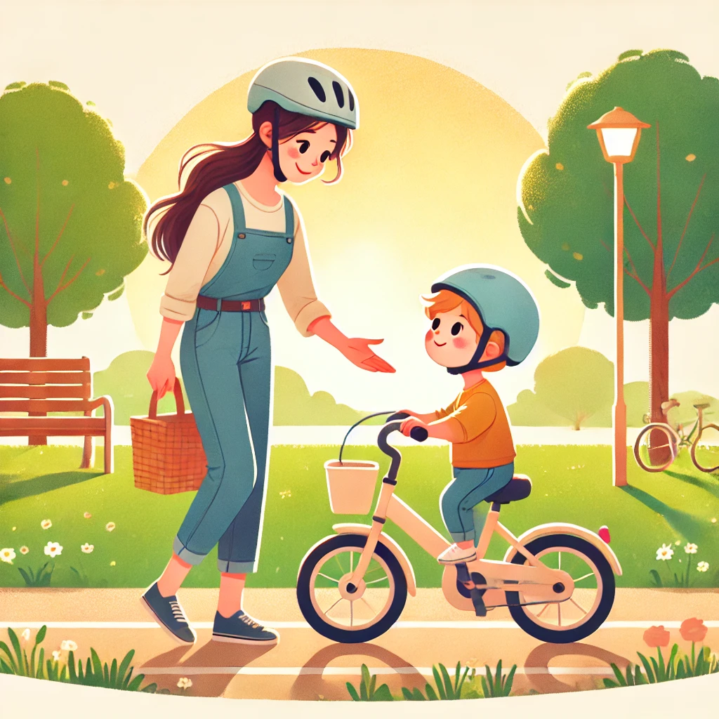 ヘルメット被ろうねを英語で言うと