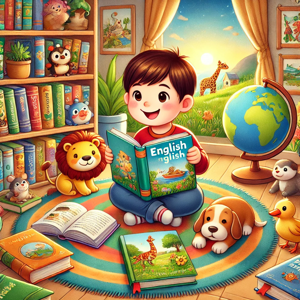 子供の英語教育には多読が効果的