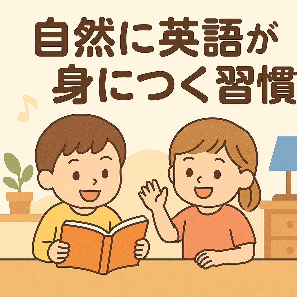 自然に英語が身につく！家庭でできる習慣づくり