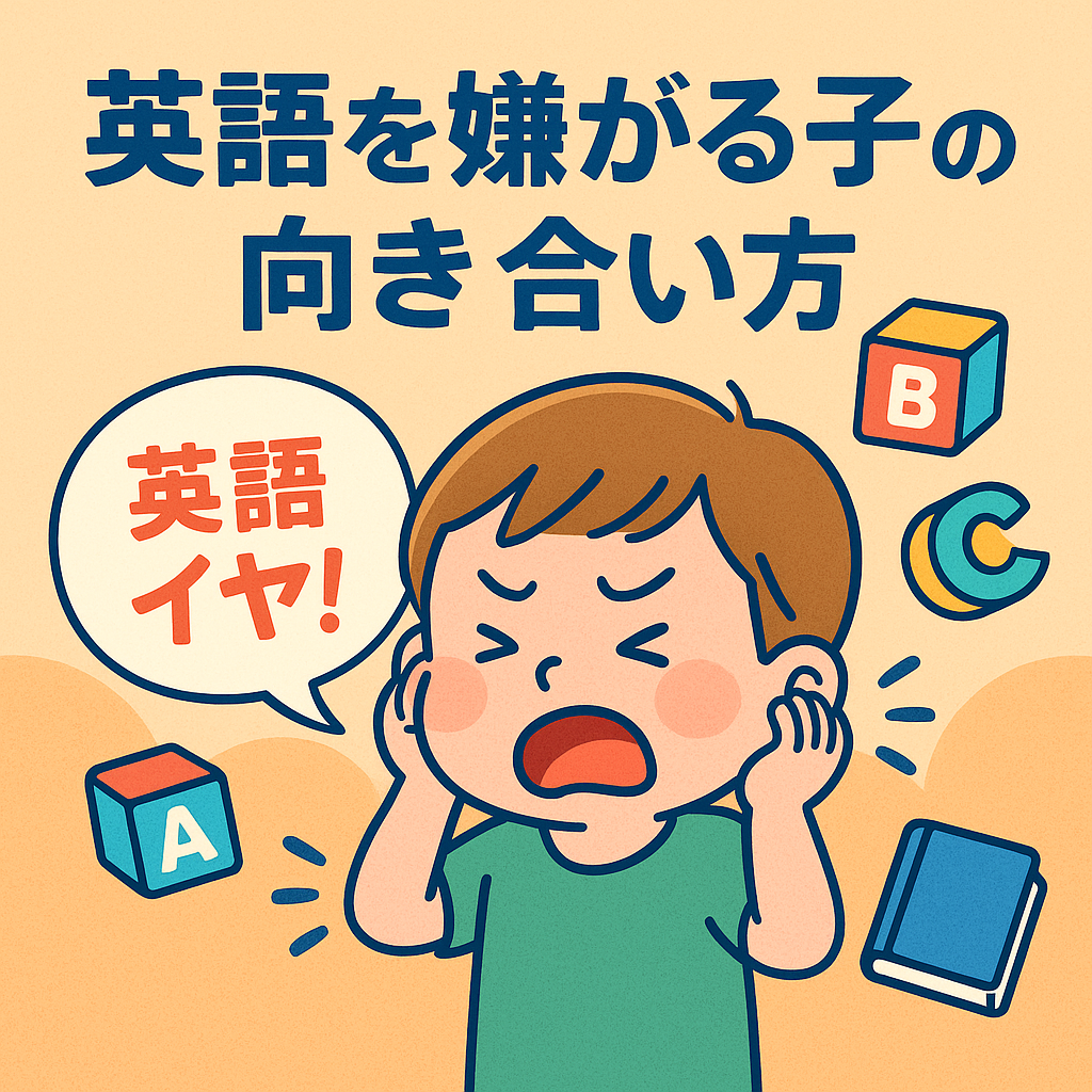 英語を嫌がる子への向き合い方